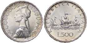 REPUBBLICA ITALIANA - Repubblica Italiana (monetazione in lire) (1946-2001) - 500 Lire 1989 - Caravelle Mont. 24 R AG
FDC