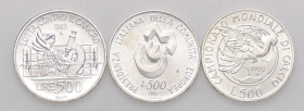 REPUBBLICA ITALIANA - Repubblica Italiana (monetazione in lire) (1946-2001) - 500 Lire 1989 e 1990 (2) AG
FDC