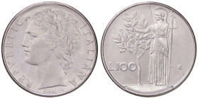 REPUBBLICA ITALIANA - Repubblica Italiana (monetazione in lire) (1946-2001) - 100 Lire NC AC Escrescenza di metallo sulla data
qFDC