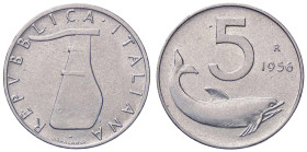 REPUBBLICA ITALIANA - Repubblica Italiana (monetazione in lire) (1946-2001) - 5 Lire 1956 Mont. 8 RR IT Qualche segnetto
BB-SPL