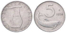 REPUBBLICA ITALIANA - Repubblica Italiana (monetazione in lire) (1946-2001) - 5 Lire 1956 Mont. 8 RR IT
BB+