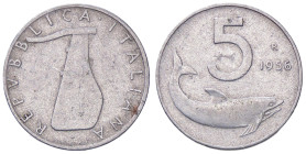 REPUBBLICA ITALIANA - Repubblica Italiana (monetazione in lire) (1946-2001) - 5 Lire 1956 Mont. 8 RR IT
BB