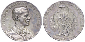 MEDAGLIE - SAVOIA - Vittorio Emanuele III (1900-1943) - Medaglia 1904 - Firenze, esposizione campionaria AG Ã˜ 45 Colpetti
BB+