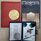 MEDAGLIE - VARIE - Medaglia 1978 - Bicentenario del Teatro alla Scala - Istituto d'Arte Mondadori AG Opus: ManzÃ¹ Ã˜ 32AG925 In cartoncino, in aggiunt...