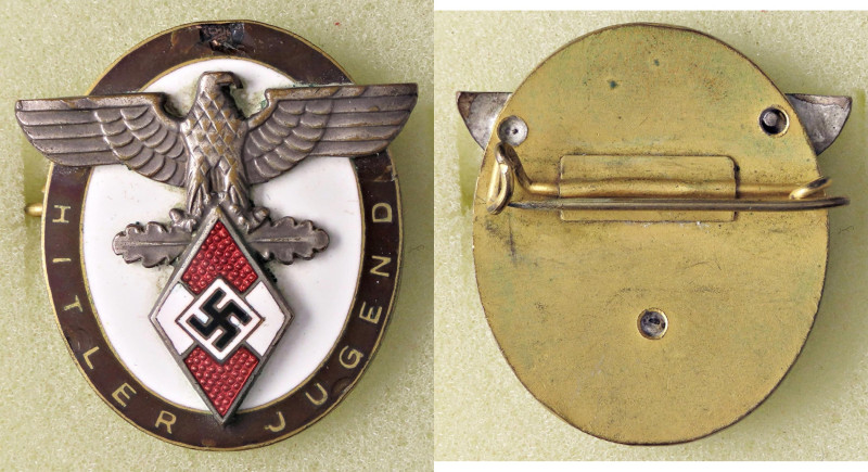 MEDAGLIE ESTERE - GERMANIA - Terzo Reich (1933-1945) - Distintivo Reichsjugendfu...