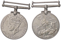 MEDAGLIE ESTERE - GRAN BRETAGNA - Giorgio VI (1936-1952) - Medaglia 1939-1945 MB Ã˜ 36
SPL