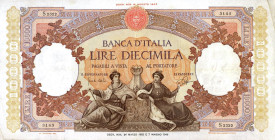 CARTAMONETA - BANCA d'ITALIA - Repubblica Italiana (monetazione in lire) (1946-2001) - 10.000 Lire - Rep. Marinare 24/03/1962 Alfa 846; Lireuro 73T Ca...