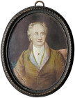 VARIE - Miniature Ritratto di W. Goethe, di Joseph Karl Stieler, mm 75x95
Ottimo