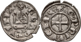 Crusaders, Principality of Achaea, Guillaume II de Villehardouin 1246-1278, Denar