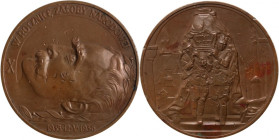 II RP, medal z 1936 roku, W rocznicę Żałoby Narodowej, Józef Piłsudski