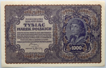 II RP, 1000 marek polskich 23.08.1919, III serja A