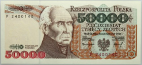 III RP, 50000 złotych 16.11.1993, seria P