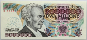 III RP, 2000000 złotych 16.12.1993, seria B