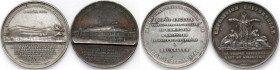 Europe, set of 2 medals