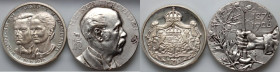 Europe, set of 2 silver medals