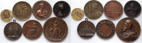 Europe, set of 7 medals