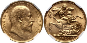 Australia, Edward VII, Sovereign 1910 S, Sydney