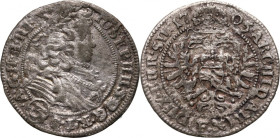 Austria, Josef I, 3 Kreuzer 1705 FN, Breslau