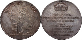 Austria, Francis II, Coronation Token 1792, (ø 24 mm)