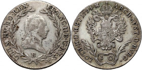 Austria, Francis II, 10 Kreuzer 1794 B, Kremnitz