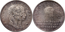 Austria, Francis II, Coronation Token 1830, (ø 20 mm)