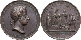 Austria, Ferdinand, medal from 1838, Coronation in Milan