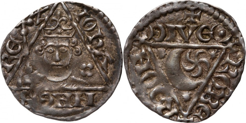 Ireland, John 1199-1216, Penny, Dublin Silver 1,43 g. Srebro 1,43 g. Reference: ...