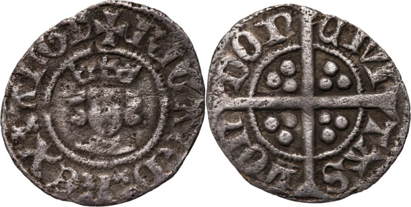 Great Britain, England, Richard II 1377-1399, Denar ND, Poitou Weight 0,42 g. Pa...