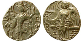 KUSHAN KINGS of INDIA, Kipunadha. 330-360 AD. Gold Stater.