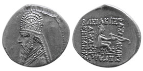 KINGS of PARTHIA. Mithradates II (121-91 BC). AR Drachm.