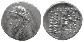 KINGS of PARTHIA. Mithradates II (121-91 BC). AR Drachm.