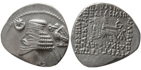 KINGS of PARTHIA. Phraates IV. 38-2 BC. AR drachm.