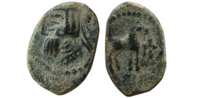 KINGS of PARTHIA. Artabanos IV (AD 10-41). Æ chalkos. Very Rare.