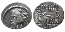 KINGS of PARTHIA. Artabanos IV (Circa AD. 10-38). AR Drachm.