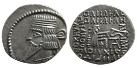 KINGS of PARTHIA. Pakoros I. Circa AD. 78-120. AR Drachm.