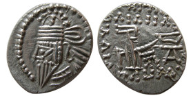 KINGS of PARTHIA. Osroes II (Circa AD. 190-208). AR Drachm.