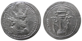 SASANIAN KINGS, Shapur I, 240-272 AD. AR Drachm.