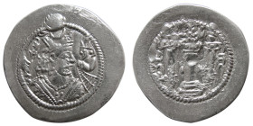 SASANIAN KINGS, Zamasp, 496-498/9 AD. AR Drachm.