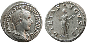 ROMAN EMPIRE. Gordian III, 238-244 AD. AR Denarius.