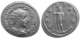 ROMAN EMPIRE; Gordian III, (238-244 AD). AR Antoninianus.