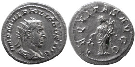 ROMAN EMPIRE; Philip I. AD. 244-249. AR Antoninianus.