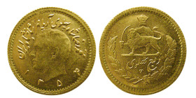 PAHLAVI DYNASTY, Gold Quarter Pahlavi,  dated 1354 AH.
