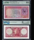 EGYPT, National Bank. Ten Pounds bank note. Pick # 32d.
