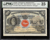ANGOLA. Banco Nacional Ultramarino. 20 Mil Reis, 1909. P-35. PMG Very Fine 25.
Seal type I. Loanda. Dated 1st March, 1909. Printed by BWC. Embarkatio...