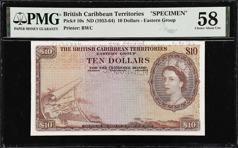 BRITISH CARIBBEAN TERRITORIES. British Caribbean Territories, Eastern Group. 10 ...