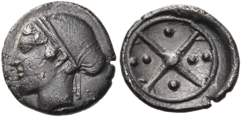 SICILY. Syracuse. Second Democracy, 466-405 BC. Hemilitra (Silver, 9 mm, 0.41 g)...