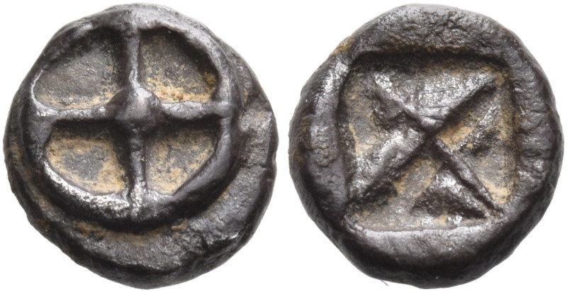 ATTICA. Athens. Circa 545-525/15 BC. Obol (Silver, 8 mm, 0.61 g), from the so-ca...