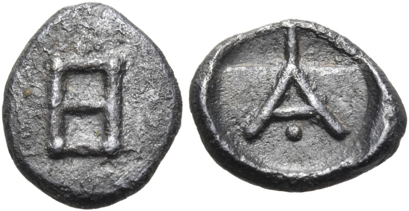 ARGOLIS. Argos. Circa 470/460-440/430 BC. Hemiobol (Silver, 9 mm, 0.41 g, 9 h). ...