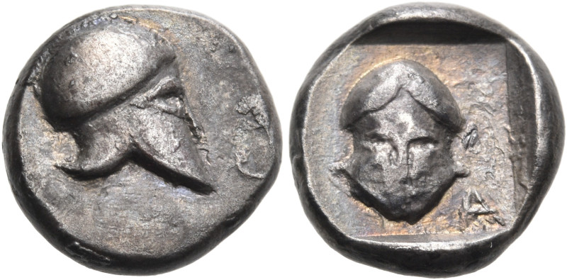 ARGOLIS. Argos. Circa 420/410 BC. Diobol (Silver, 12 mm, 2.01 g, 3 h). Corinthia...