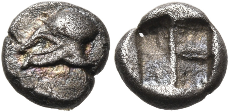 TROAS. Neandria. Late 6th-5th century BC. Hemiobol (Silver, 6.5 mm, 0.38 g). Cre...